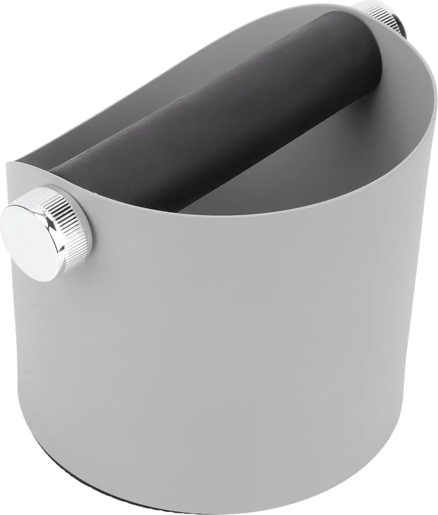Solution marc de café : petit seau scories gris antidérapant stable