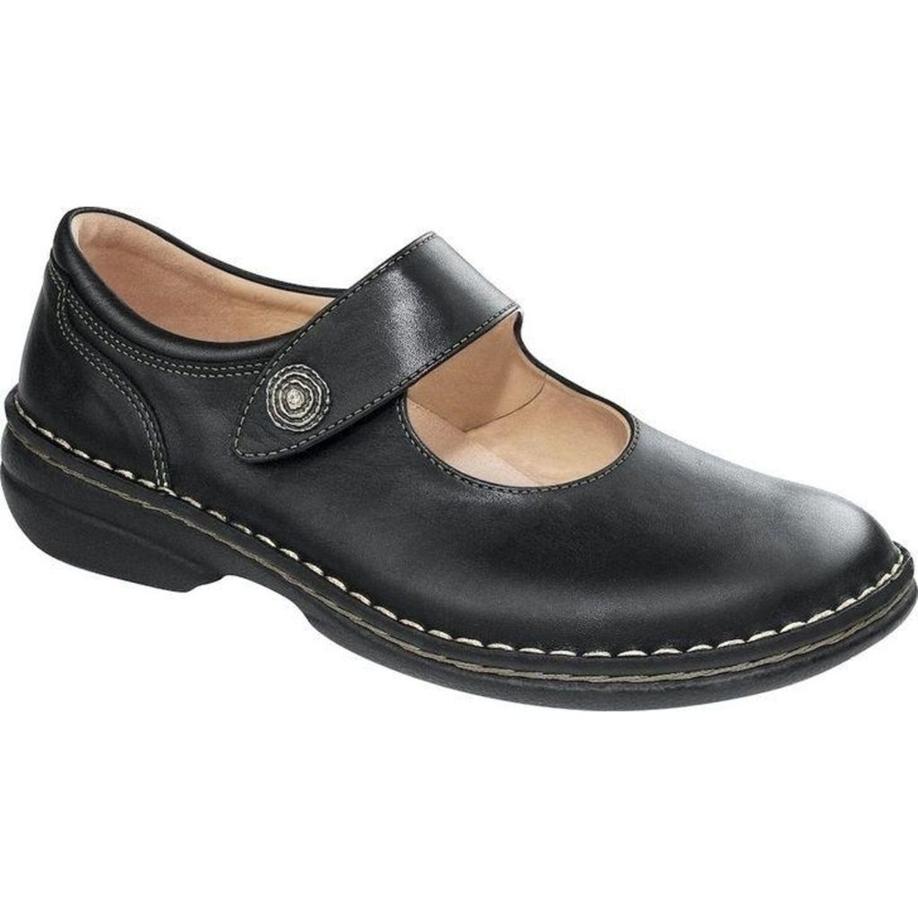 Finn Comfort Komfort Slipper LAGER Damen 313130303137 Schwarz 34 EU