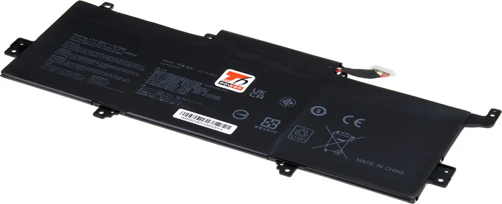 Batteria T6 Power per Asus ZenBook UX330UA | Sicurezza e 4940mAh