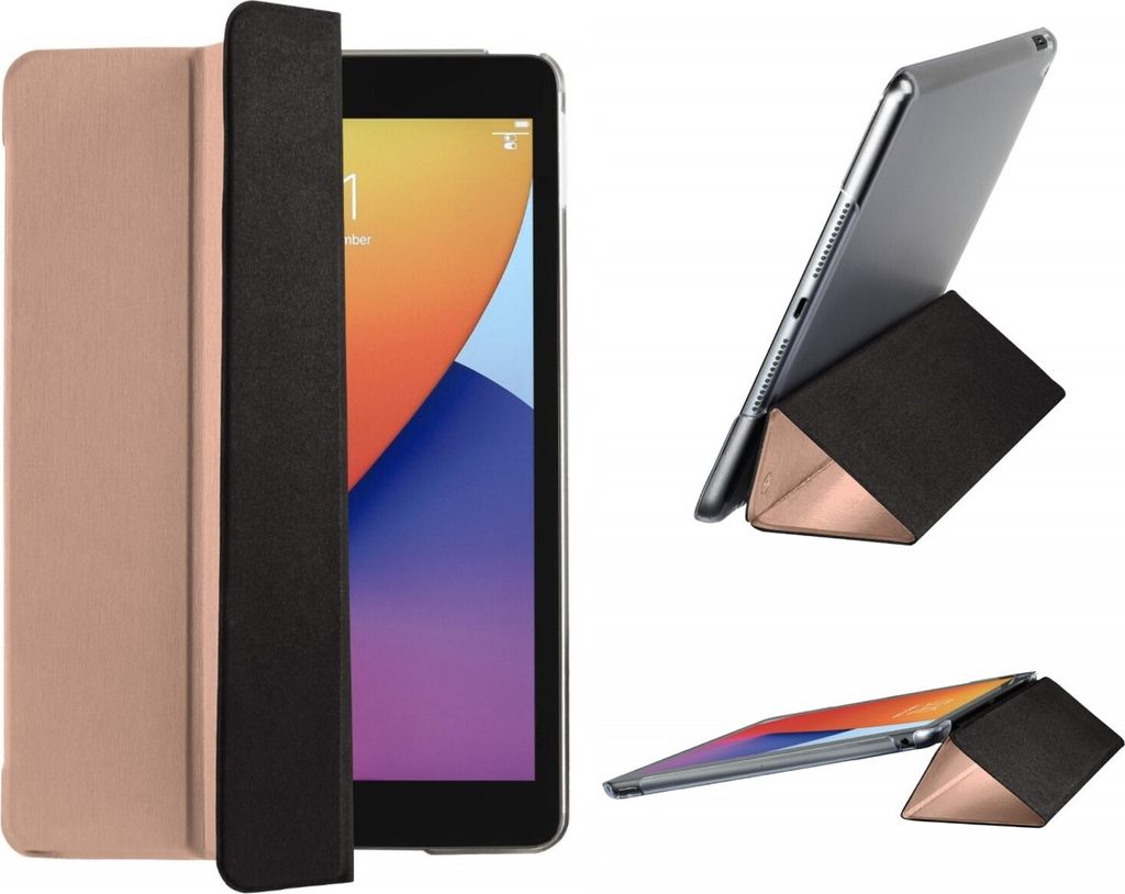 Tablet-Case Fold Clear Rose für Apple iPad 7/8/9 10,2"