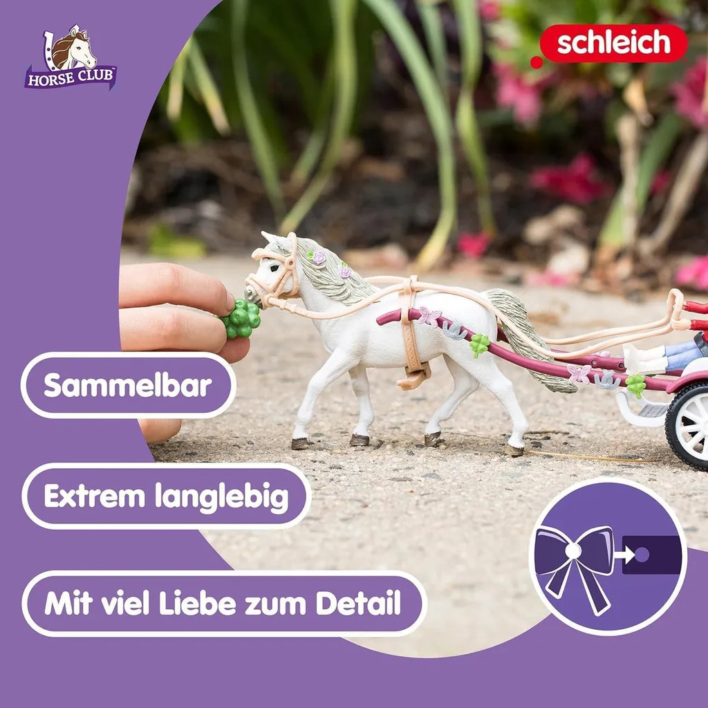 Calèche Schleich 42467 avec Figurines et Accessoires de Concours - 11