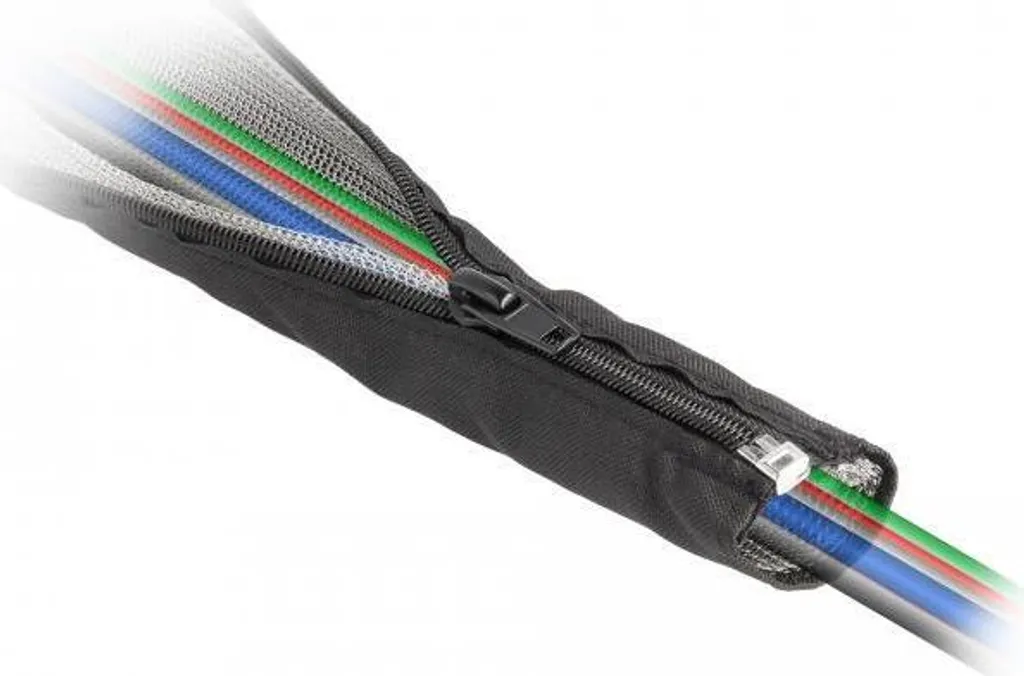 Delock Gaine de Blindage CEM 1m x 30mm Noir pour Protection Électromagnétique