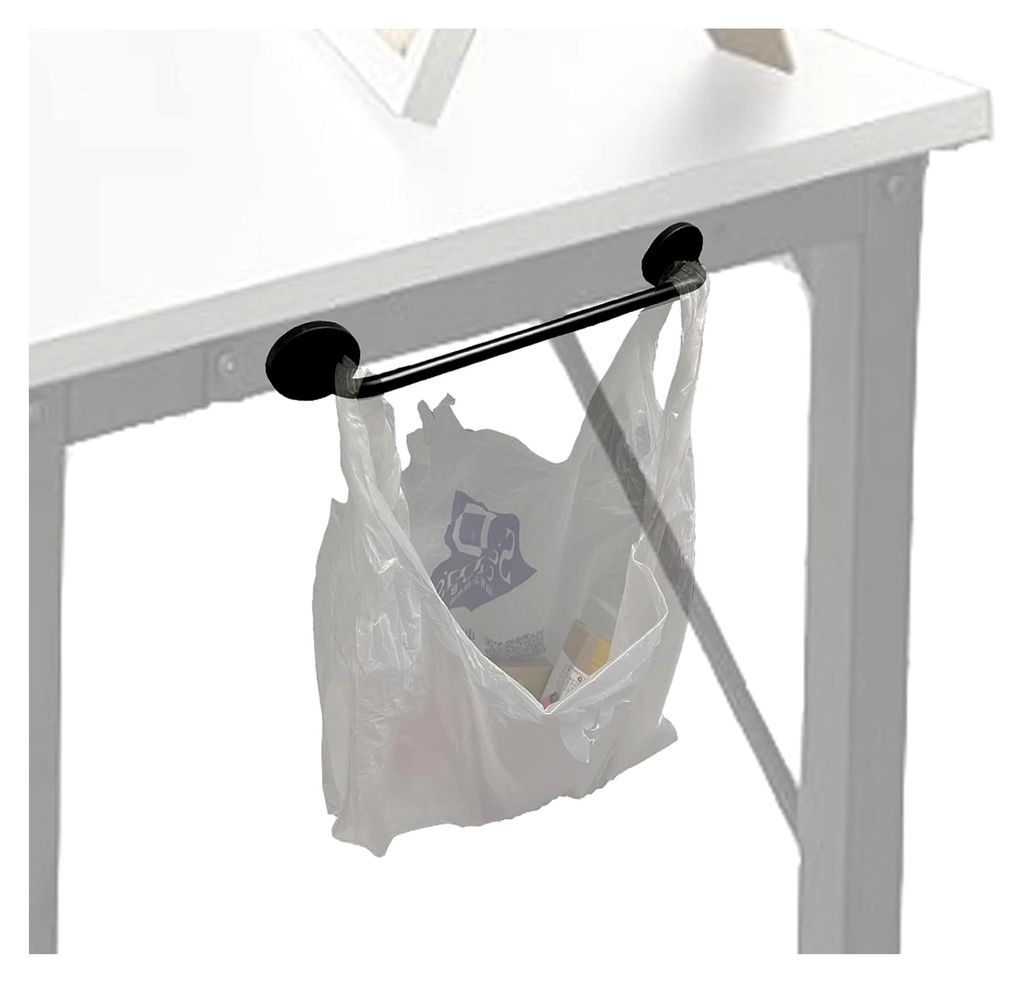 Magnetischer Müllbeutelhalter aus Kunststoff, Einkaufsbeutelhalter für das Büro – Müllbeutel stets griffbereit, kein Vor- und Zurückgehen er...