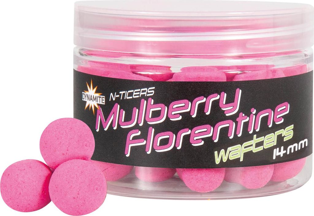Dynamite Baits N-Ticers Wafters 14mm Mulberry Florentine