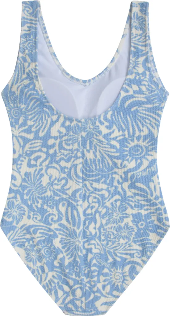 Maillot de bain Animal Lea femme 32 FR : confort et maintien bleu clair