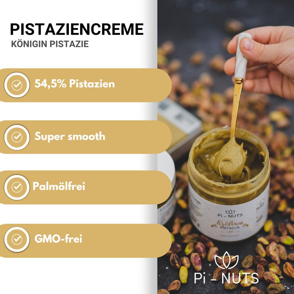 Pi-nuts Pistaziencreme bis zu 54,5% Pistazien - Produktbild 2