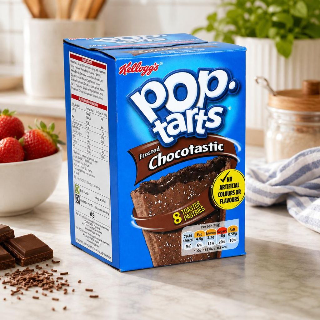 Kellogg's Pop-Tarts Frosted Chocotastic, confezione da 8 Immagine del prodotto 