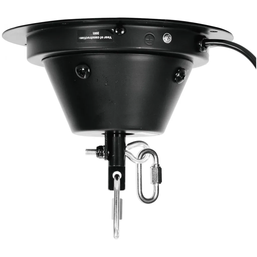 Moteur rotatif de sécurité Eurolite 1kg MD-2010 noir compact 230V