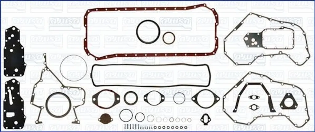 Pochette de joints carter moteur pour DAF 55 et DAF 45 - AJUSA 54104600