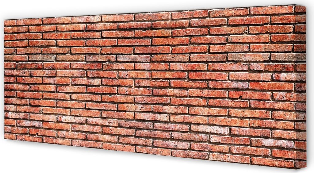 Leinwandbild 125x50 Wandkunst Vintage brick wall