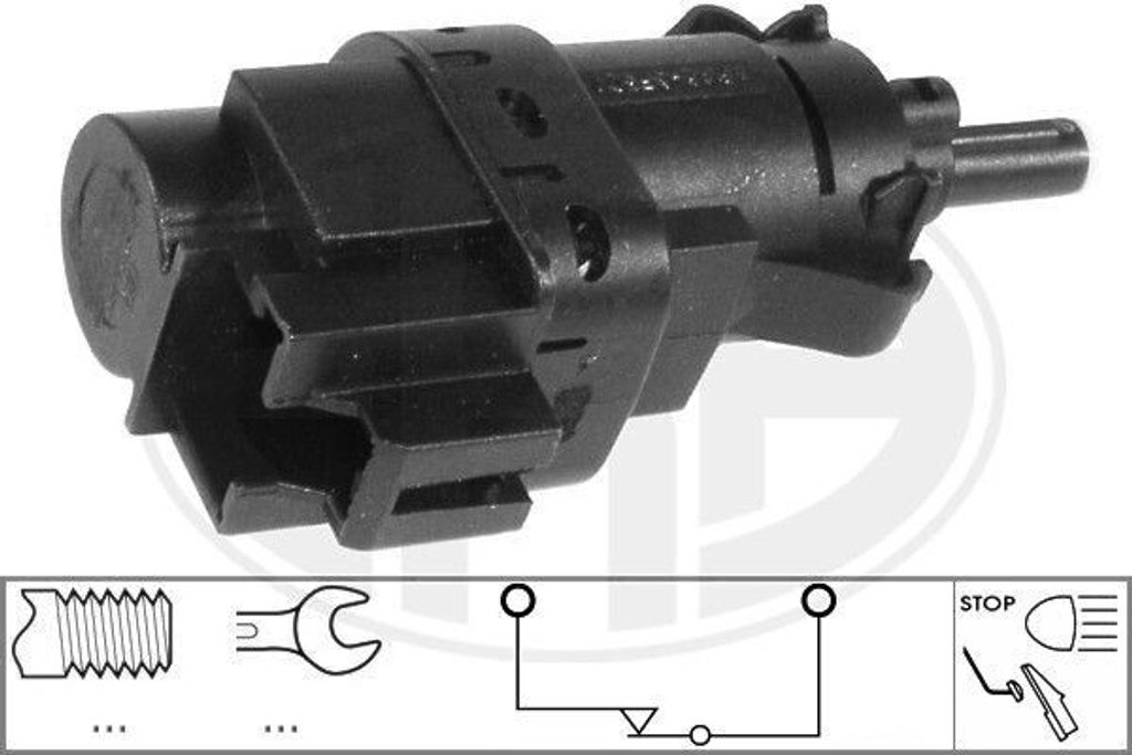 ERA Bremslichtschalter 330597E für FORD Fiesta Mk6 Schrägheck (JA8, JR8) mechanisch
