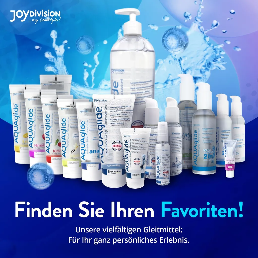 Kit 50x3ml JOYDIVISION AQUAglide Lubrificante Medico per Pelli Sensibili - 11