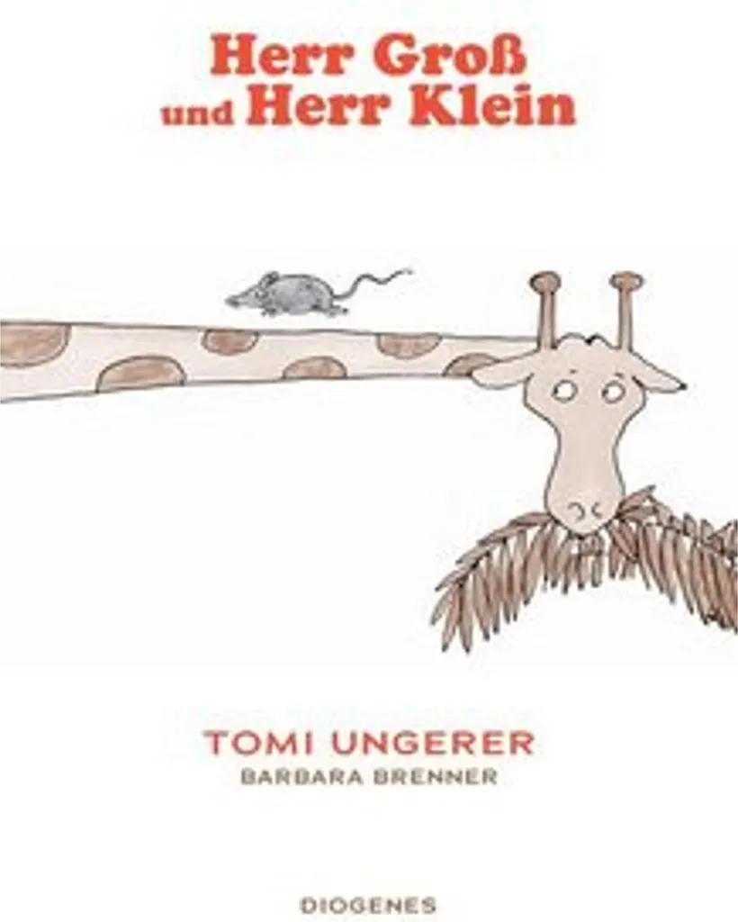 Livre Herr Groß und Herr Klein - Album illustré pour enfants bilingue