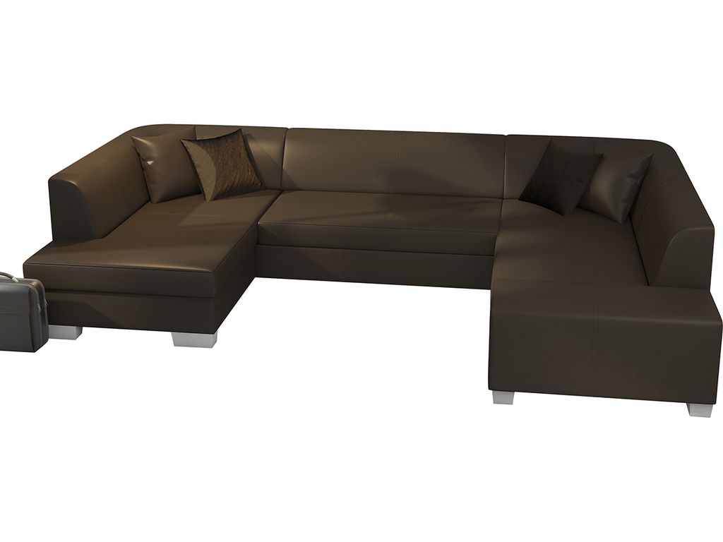 NABBI Ecksofa U mit Zerlegung ein Lagerraum Halvega P - Produktbild 
