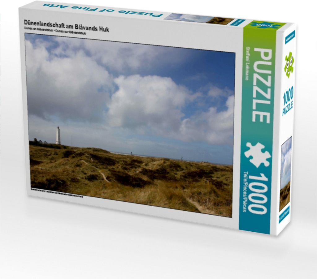 Calvendo Dünenlandschaft am Blåvands Huk 1000 Teile Puzzle quer 640x480mm, Lehmann Steffani; 7307326