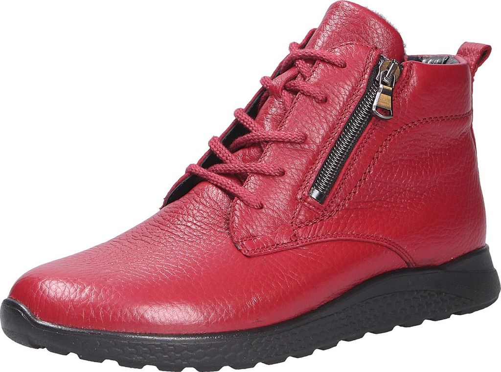 Waldläufer Damen Stiefel H-ALINA rot Größe EUR 40
