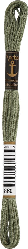 Anchor Sticktwist 4635000-00860 eukalyptus Stickgarn, 100 % Produktbild 