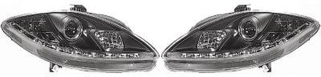 Scheinwerfer Set Hauptscheinwerfersatz für SEAT Leon Schrägheck (1P1) Altea (5P1) Toledo III (5P2)