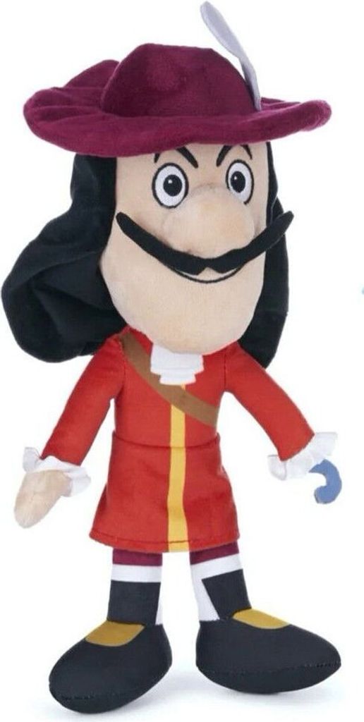 Captain Hook Kuscheltier Peter Pan - 30 cm Stofftier weiches Plüschtier