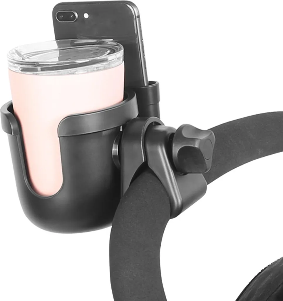 Portabicchieri per Passeggino, Silicone Portabicchieri Universale per Passeggino, Portabottiglie Universale per Passeggino, Portabicchiere per Bicicletta, Tapis Roulant, Sedia a Rotelle