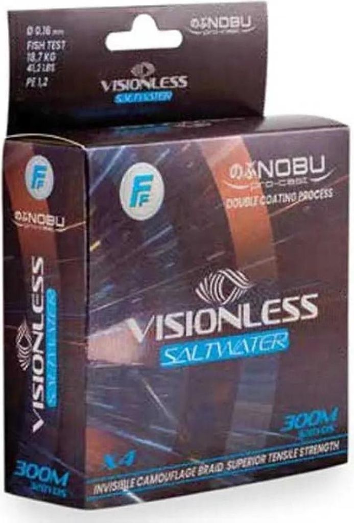 Fishing Ferrari Nobu Visionless Saltwater 500 M Geflochtene Schnur Durchsichtig 0.200 mm Durchsichtig 0.200 mm