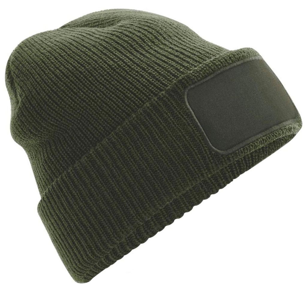 Beechfield - Mütze Fläche zum Bedrucken FK1730 (Einheitsgröße) (Olivgrün)
