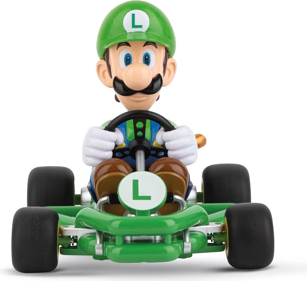 Carrera RC Super Mario Pipe Kart Luigi Lenkbares Auto Produktbild 2