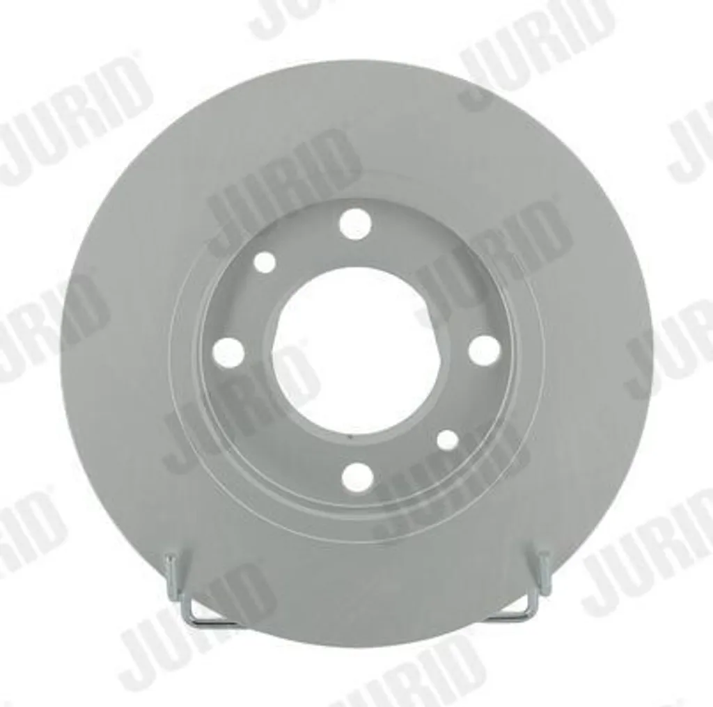 2x JURID Disque de frein 561555JC pour PEUGEOT 206 bicorps 253mm Neuf