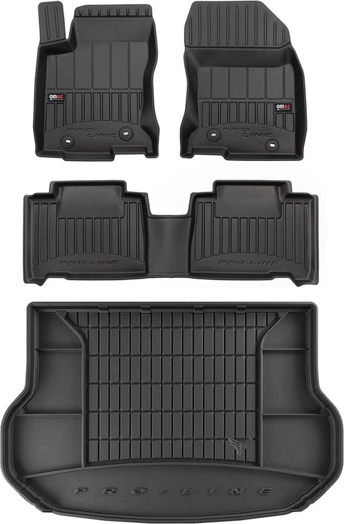 OMAC Tapis & bac de coffre Set pour Lexus NX 2014-2025 Image du produit 