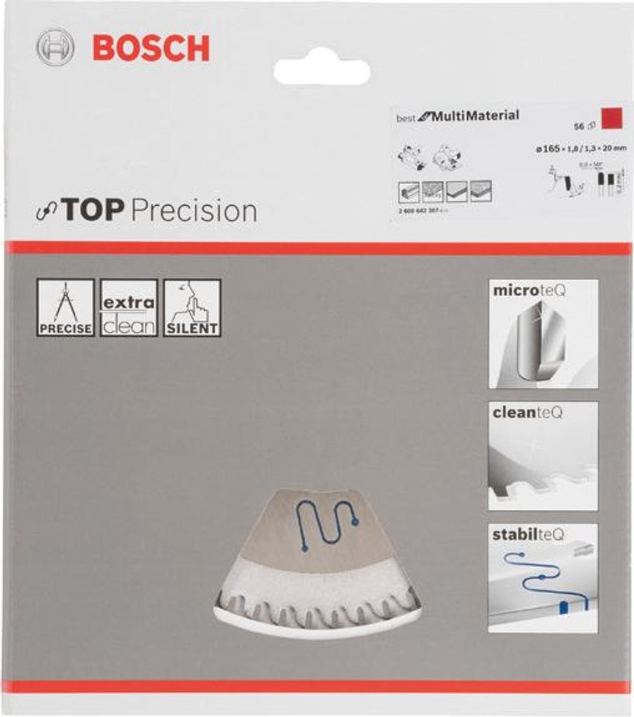 Kreissägeblatt Top Precision Best for Multi Material, 165 x 20, Z56.