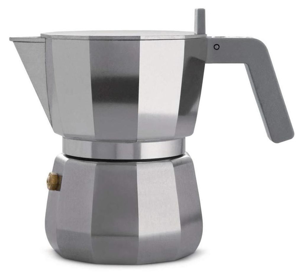 Alessi Moka Espresso Coffee Maker – 3 Cups – Silver Produktbild 