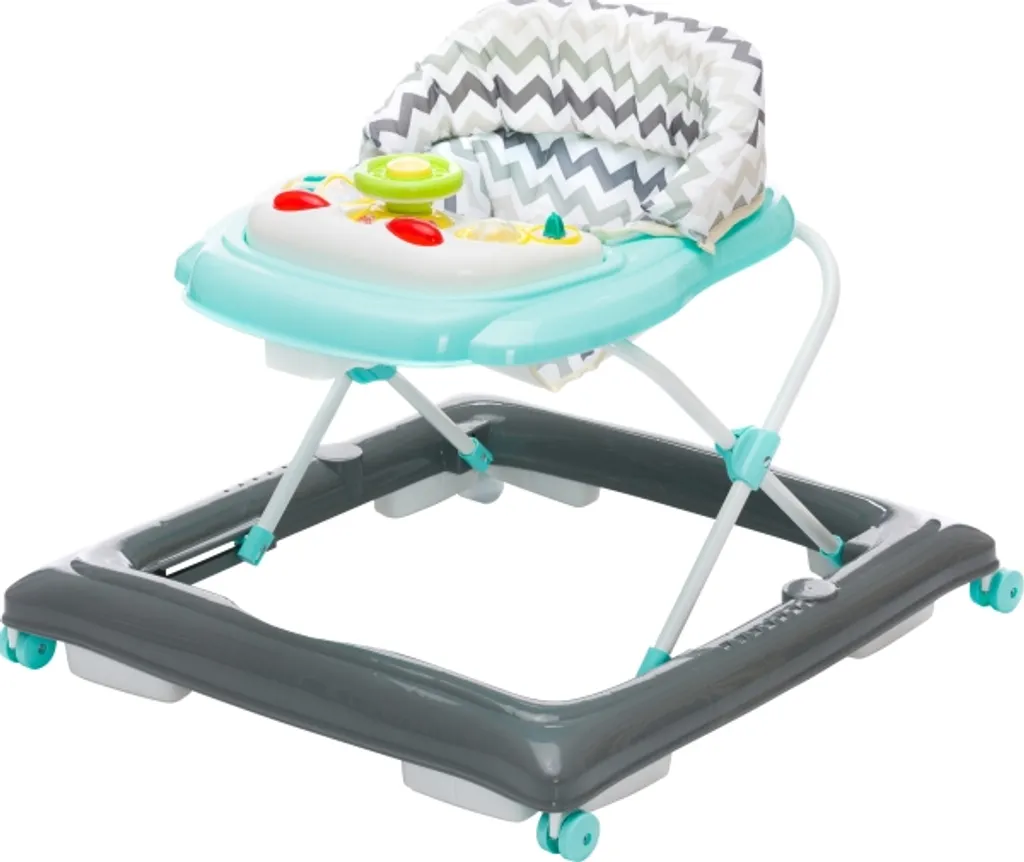 Trotteur avec suspension zigzag Fillikid design gris et mint - 8