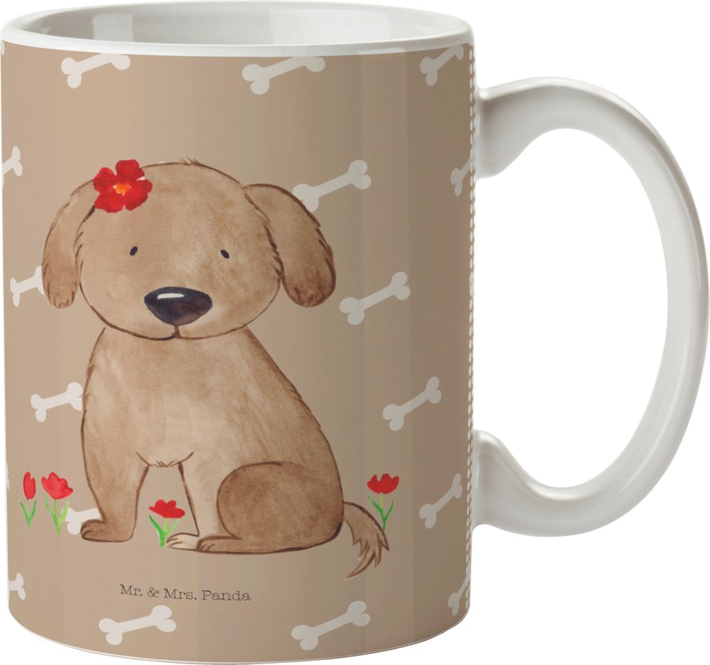 Mr. & Mrs. Panda Plastikbecher Hund Dame - Hundeglück - Produktbild 