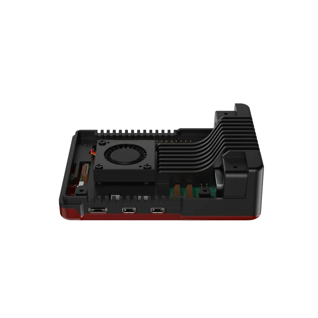Argon NEO 5 BRED Boîtier pour Raspberry Pi 5 avec Ventilateur Actif - 6