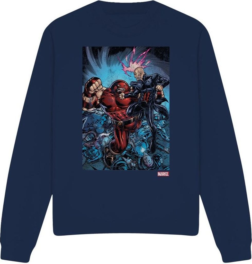 Marvel - "X-Men Destroy" Sweatshirt für Herren/Damen Uni TV3756 (M) (Marineblau)