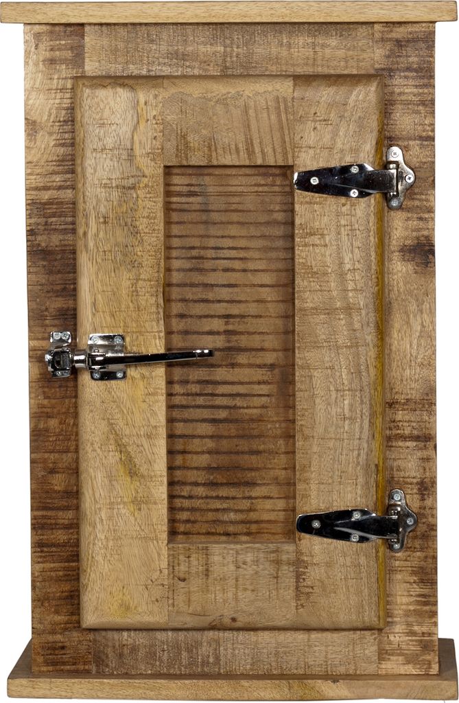 SIT Möbel Hängeschrank | 1 Tür | Mangoholz lackiert natur | B 45 x T 20 x H 70 cm | 02502-01 | Serie FRIGO