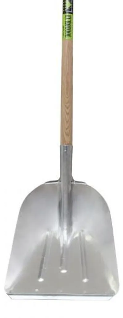 Pelle de chantier pour grenaille et gravats avec poignée ergonomique