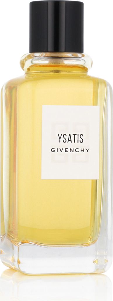 A studio shot of a Givenchy Ysatis perfume bottle.