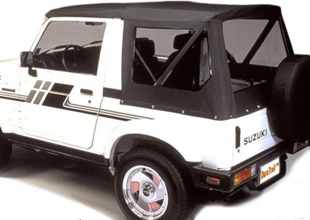 Miękki dach Zamienny dach Top czarny Denim Suzuki SJ Zdjęcie produktu 