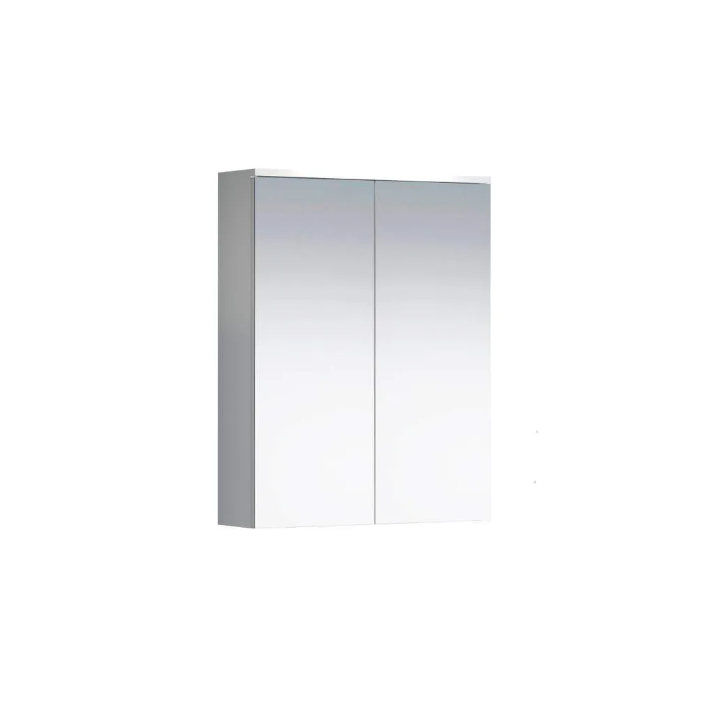 Armoire murale de salle de bain Wons - Miroir intégré et finition blanc