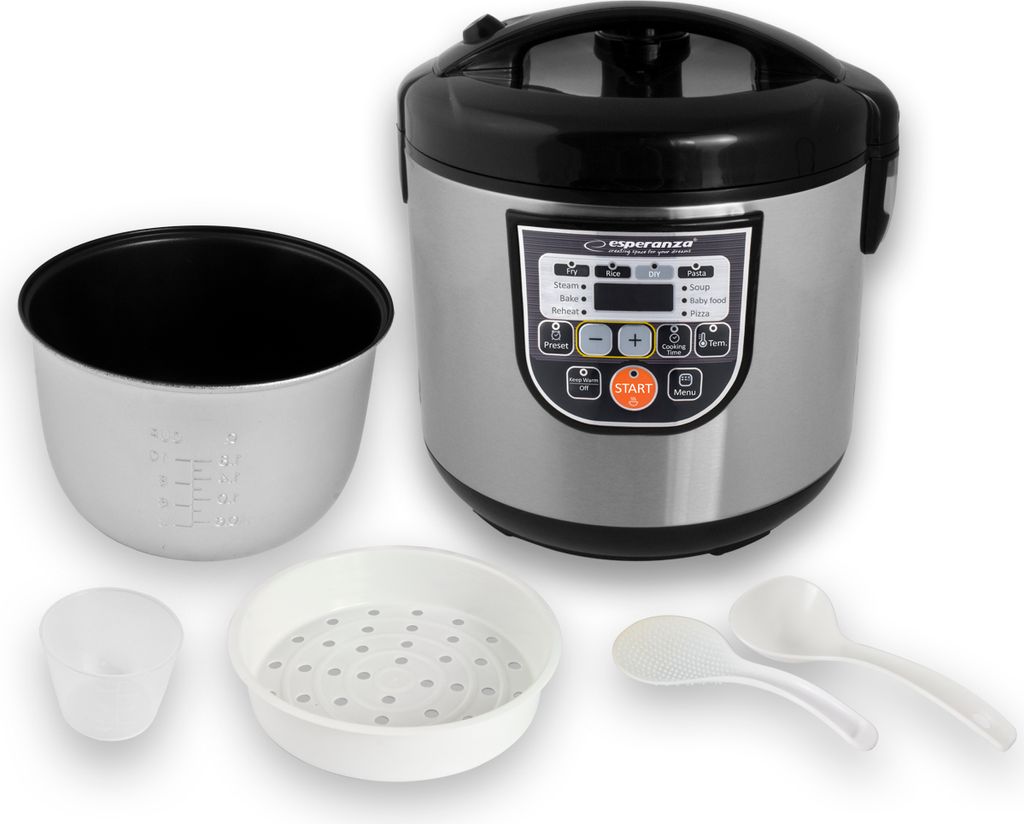 Multifunkční Tlakový Hrnec Parní 860W 5L 11 Funkcí Časovač Obrázek produktu 2
