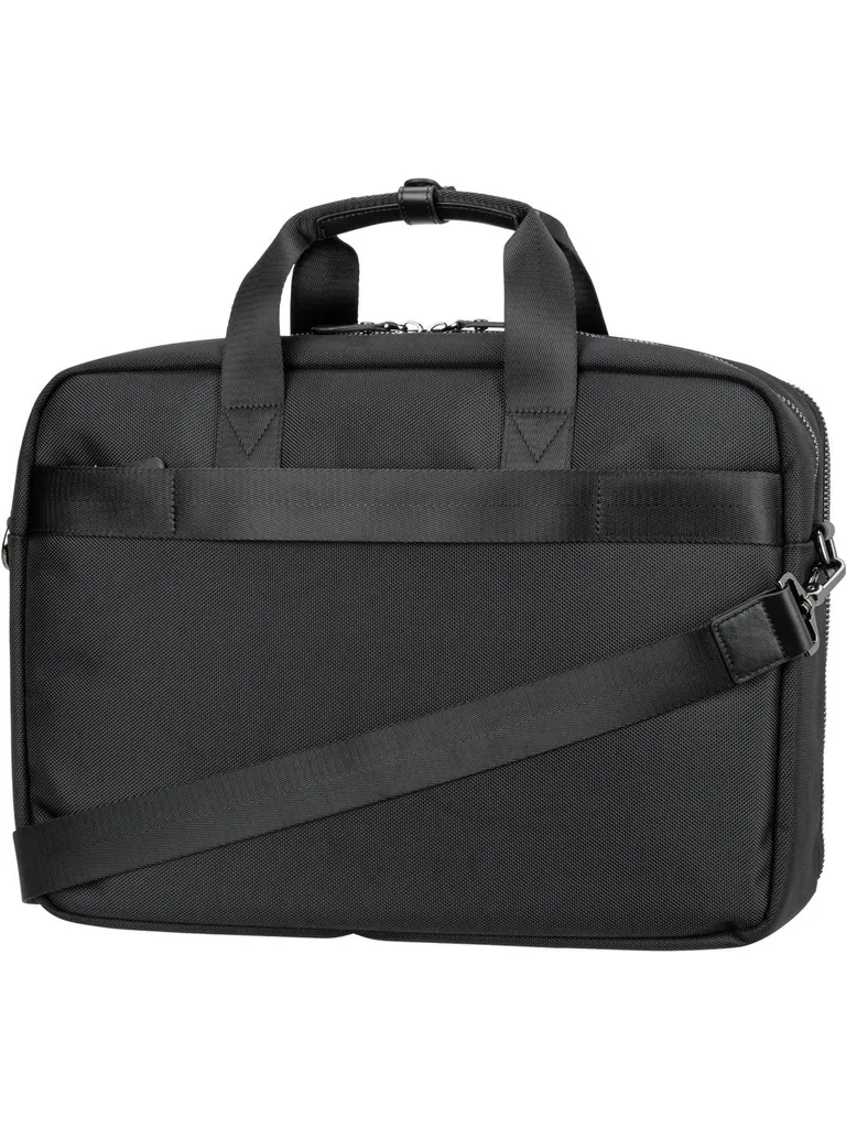 bugatti Nero Serviette Sac Ordinateur Portable 15 Pouces Noir Business - 12