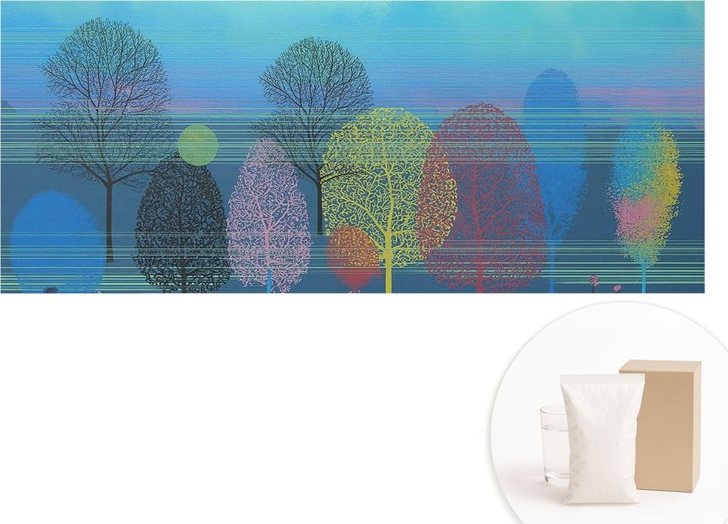 Fototapete - Wandbilder für Wohnzimmer - 208x146 cm - Dekorative Wandfolie - Modernes Design für Wanddekoration - Tapeten für Innenräume - Farb...