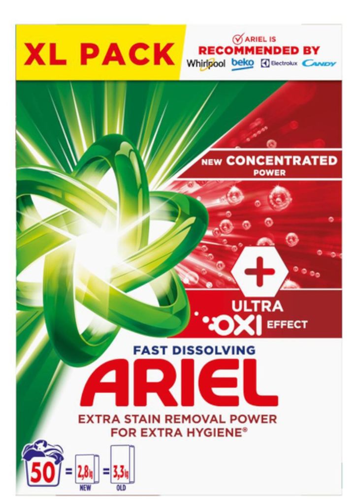 Ariel, Proszek do prania Oxi, 2.75kg Zdjęcie produktu 