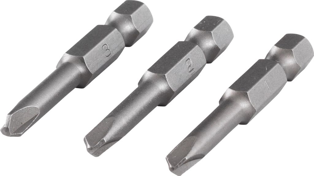 Wolfcraft Schraubklingen Safety 50 mm Tri-Wing 1/2/3 (3 St.)