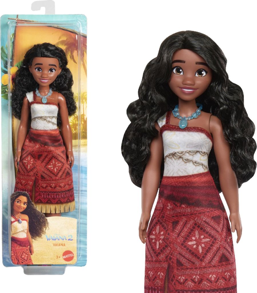 MATTEL DISNEY Principessa Vaiana base doll JBT56 /5 Immagine del prodotto 