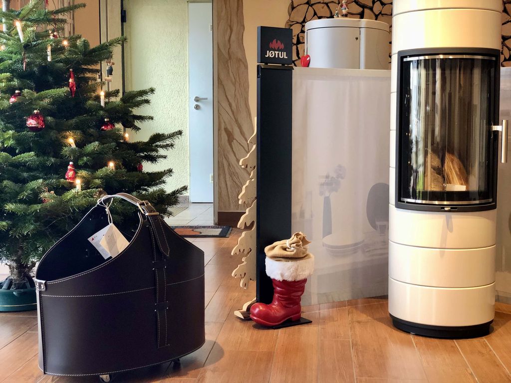 Leder Holzkorb "FIORE" aus Italien | Dunkelbraun (dark brown)