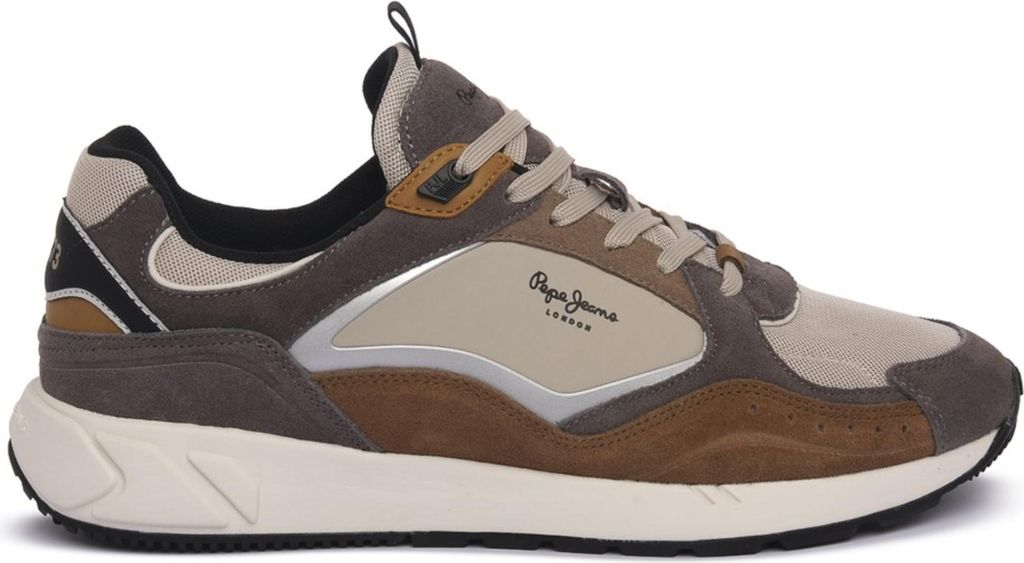 Pepe Jeans Sneakers PMS600002-MARLON in Gris-Marrón color size 43