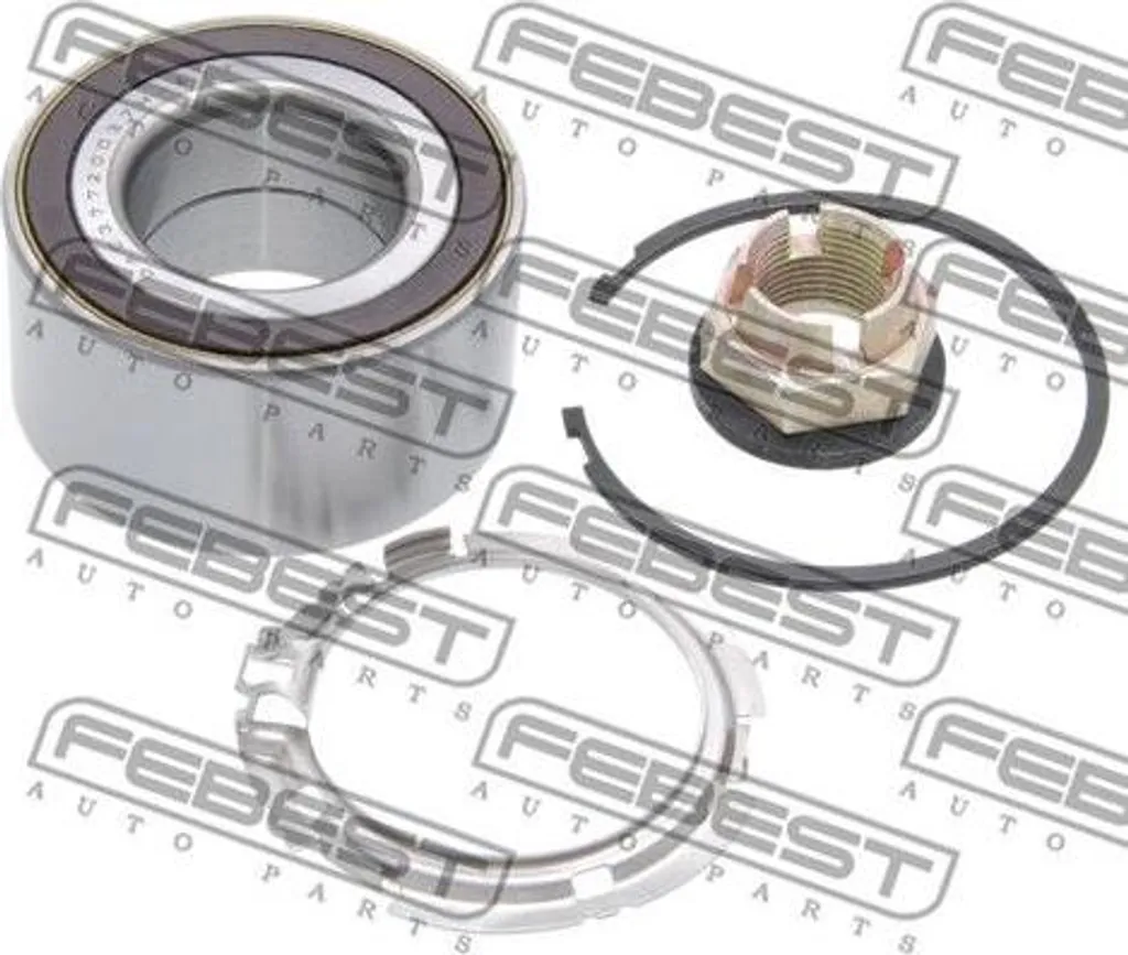 Roulement de Roue pour Entretien Dacia et Renault - Kit Complet 37mm