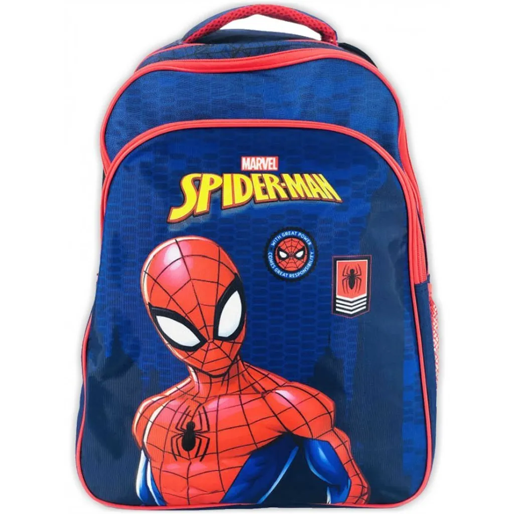 Zaino Spiderman Setino Blu Navy SZ24: Qualità per la Scuola Elementare